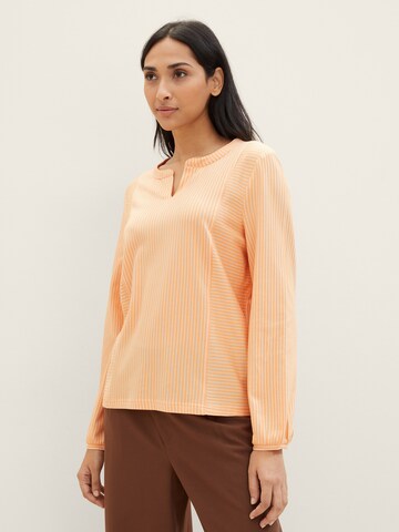 TOM TAILOR Bluse in Orange: predná strana