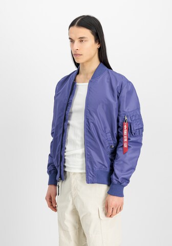 Veste mi-saison 'Ma-1 Tt' ALPHA INDUSTRIES en violet : devant