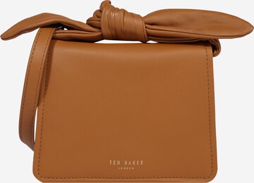 Ted Baker - Mala de ombro 'Niyah' em castanho: frente