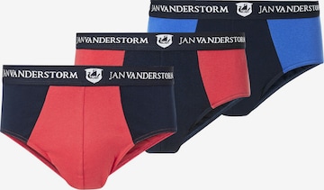 Jan Vanderstorm Panty ' Sture ' in Blue: front