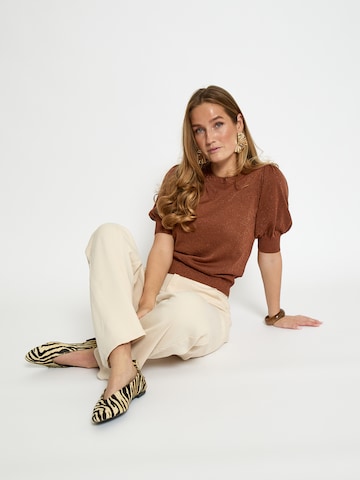 minus Svetr 'Liv' – hnědá