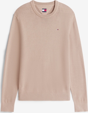Pull-over 'Ess' Tommy Jeans en marron : devant