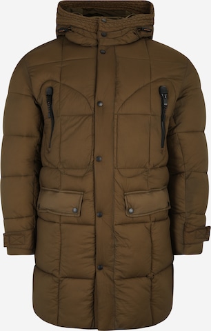 Manteau d’hiver 'Oktrika' BOSS Orange en vert : devant