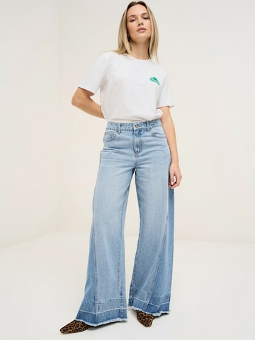 Wide Leg Jean 'Degan' Camomilla Italia en bleu : devant