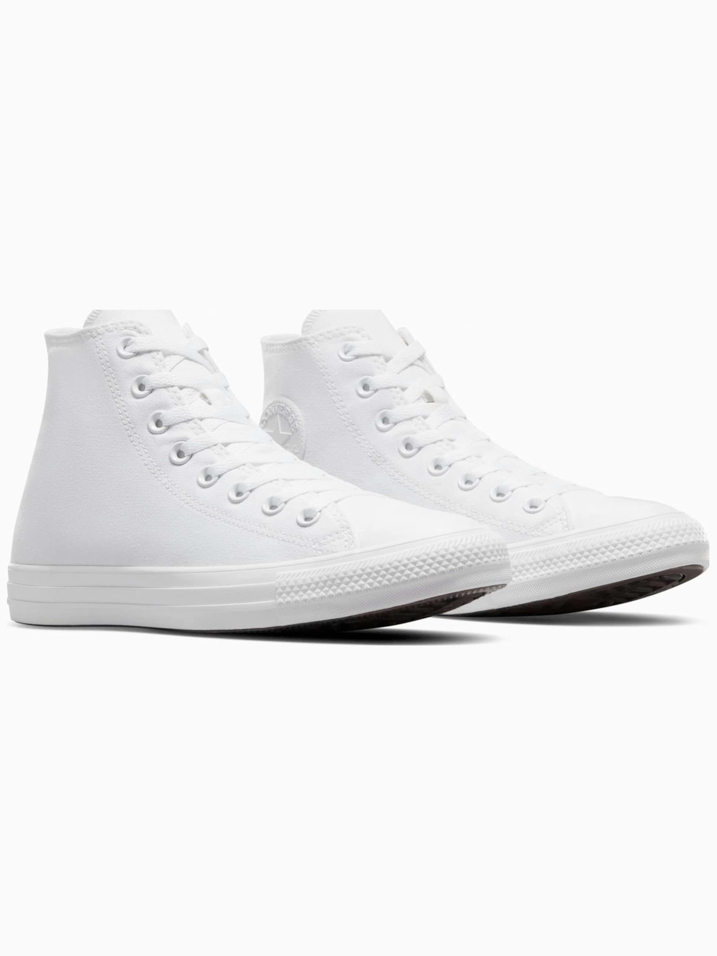 CONVERSE - Zapatillas deportivas altas 'Converse Chuck Taylor All Star Canvas' en blanco