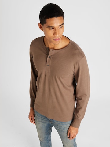 SELECTED HOMME Skjorte 'PHILLIP' i brun: forside