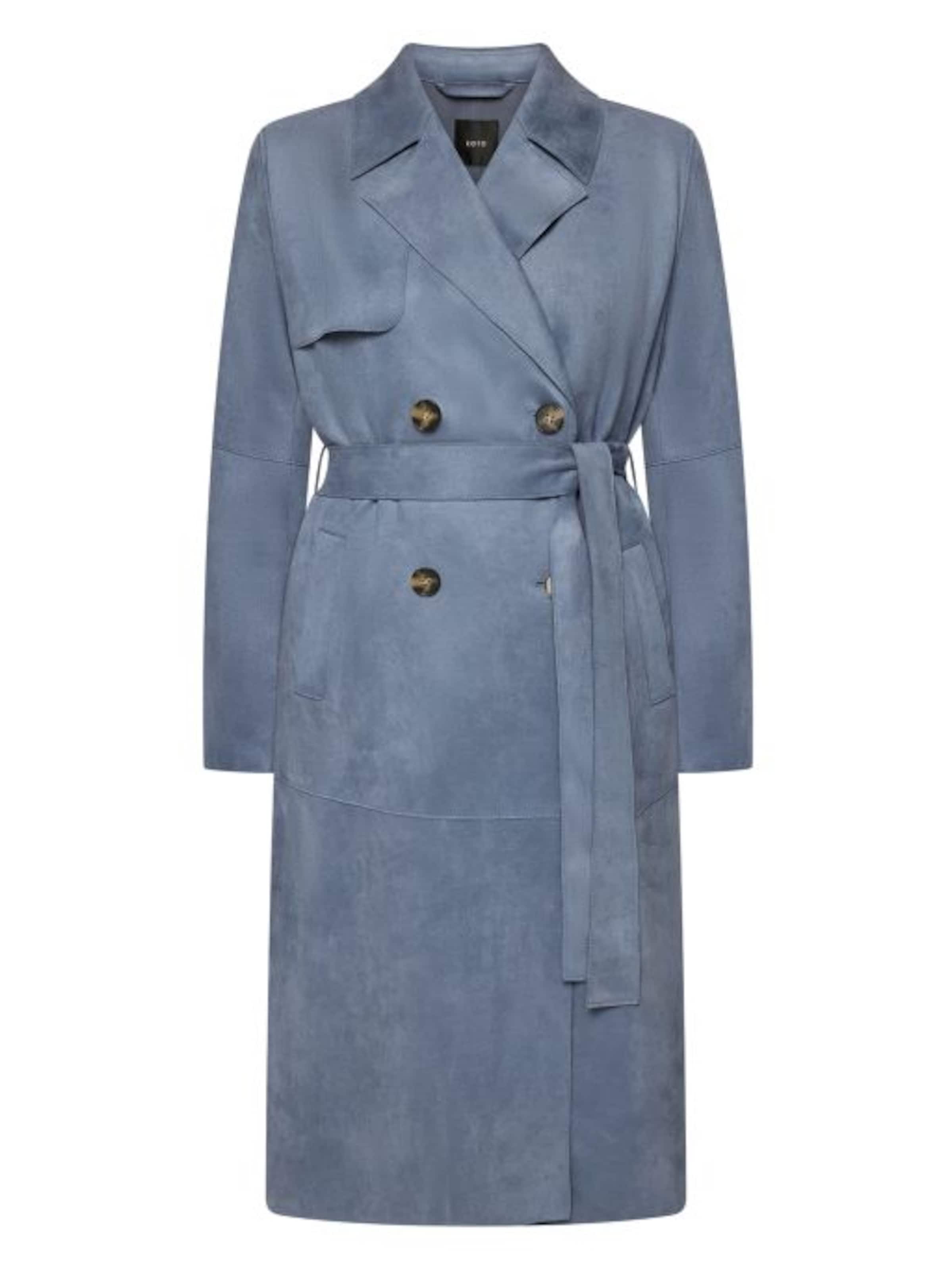 Manteau mi-saison zero en marron : devant