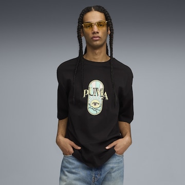 PUMA T-Shirt 'Fest' in Schwarz