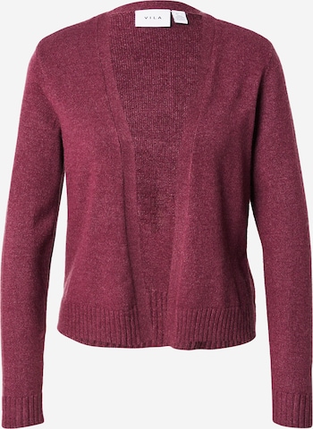 Cardigan 'VIRIL' VILA en violet : devant