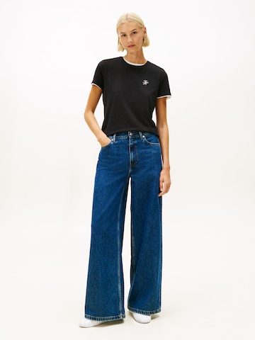 Tricou de la TOMMY HILFIGER pe negru