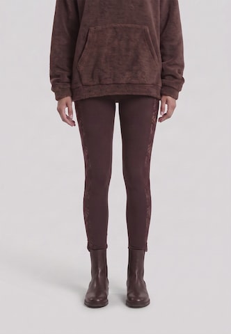Urban Classics Skinny Pajkice | rjava barva: sprednja stran