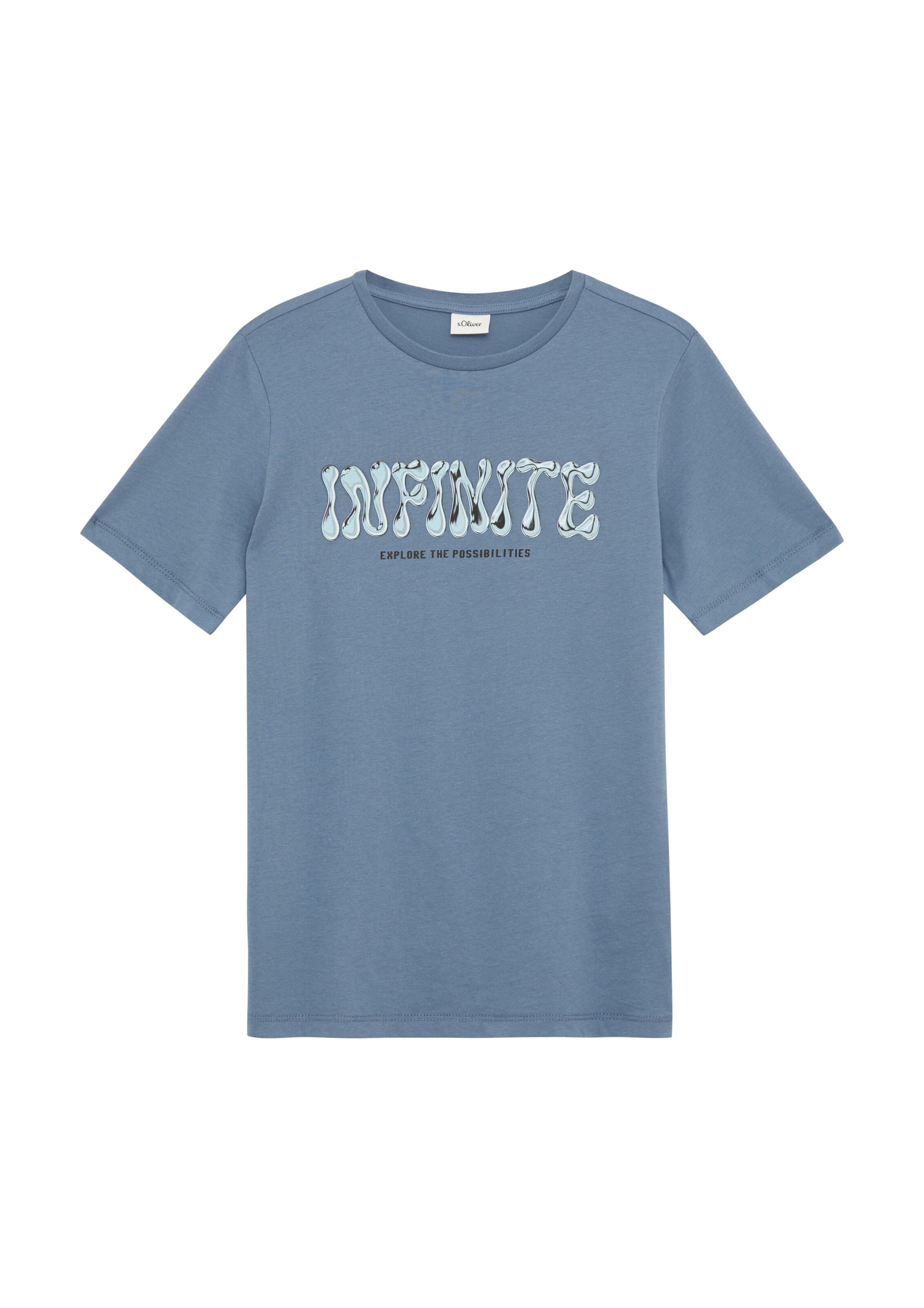 s.Oliver Shirt in Blau: Vorderseite