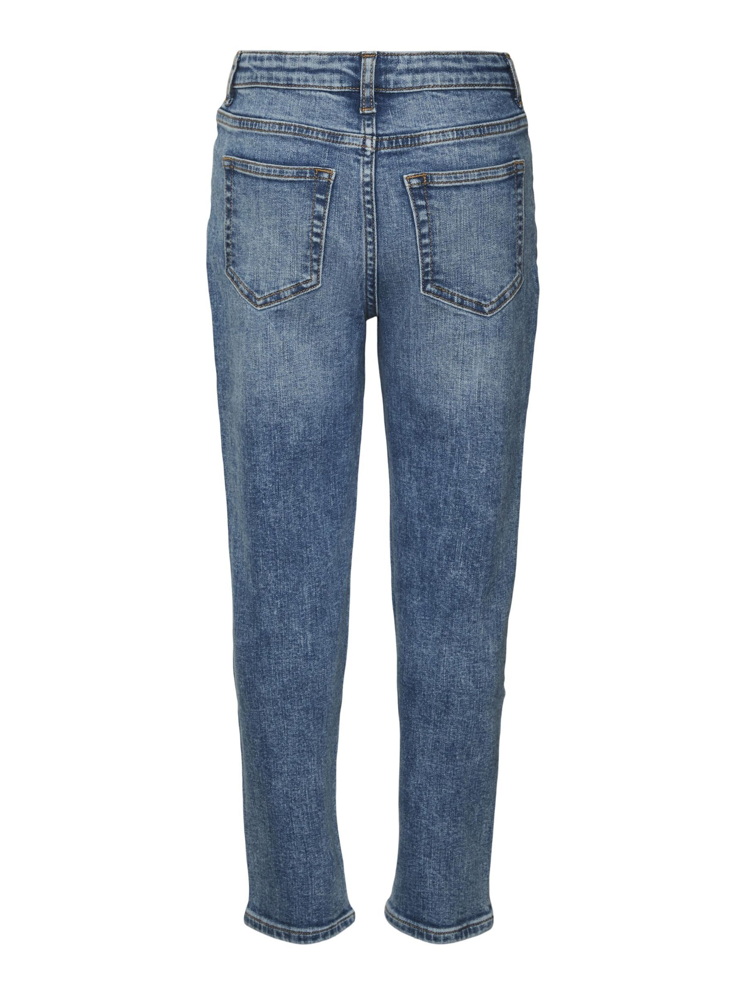 Vero Moda Girl Regular Jeans 'VMOLIVIA' in Blauw