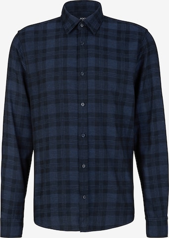 JOOP! Jeans Regular fit Button Up Shirt 'Hanson' in Blue: front