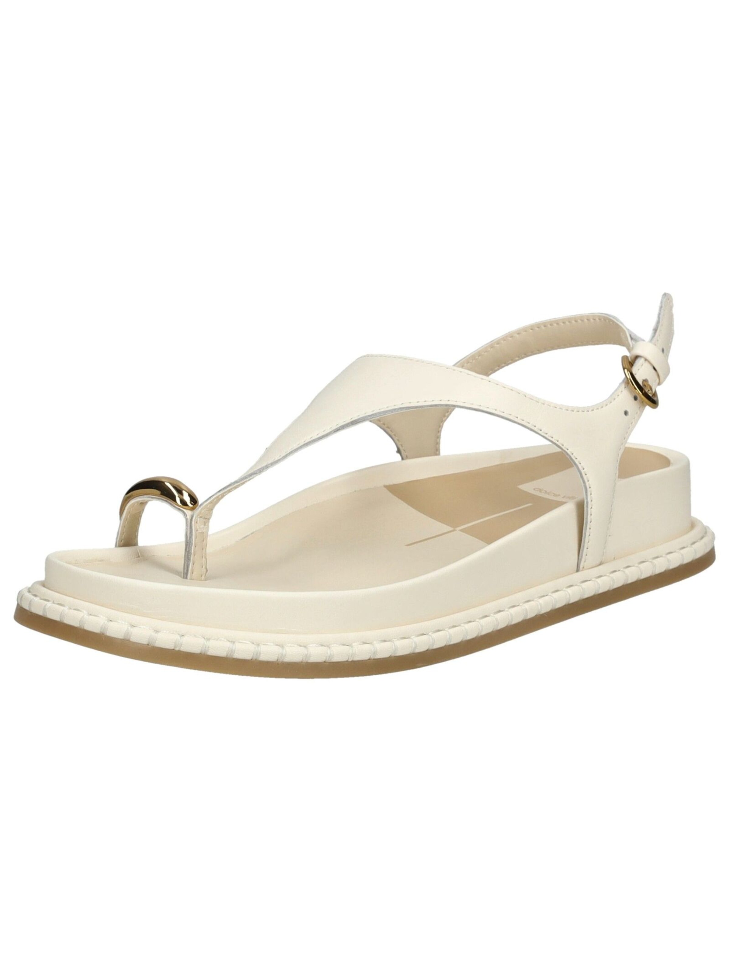 Dolce Vita T-bar sandals in White: front
