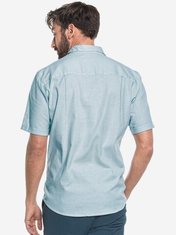 Schöffel Slim Fit Funktionshemd 'Wakefield' in Grau