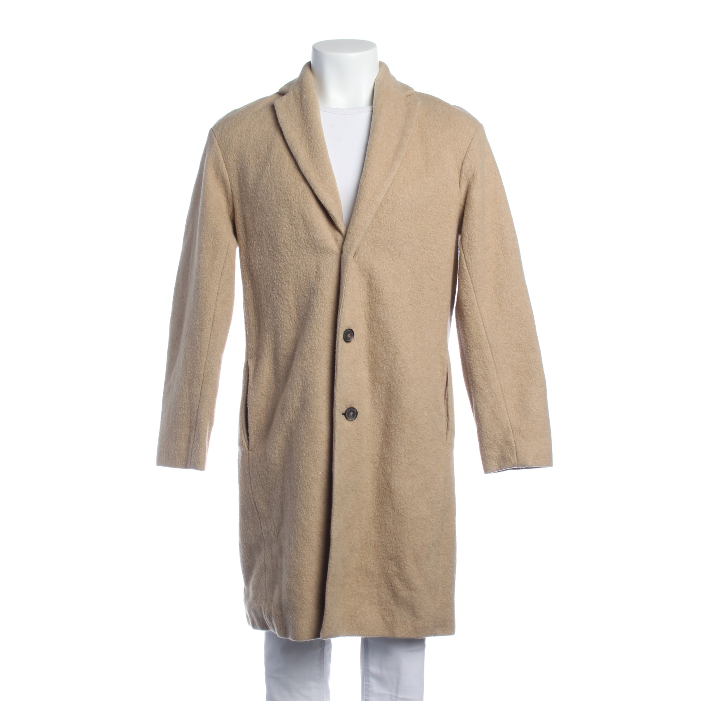 AMERICAN VINTAGE Jacket & Coat in S in Brown: front