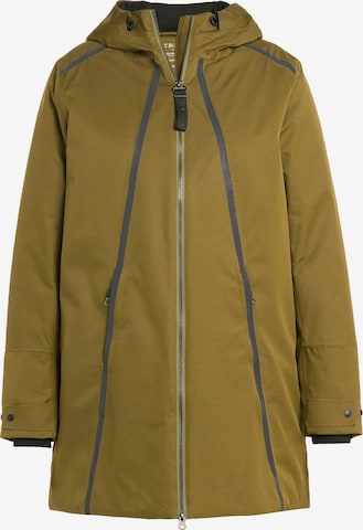 Ulla Popken Performance Jacket in Green: front