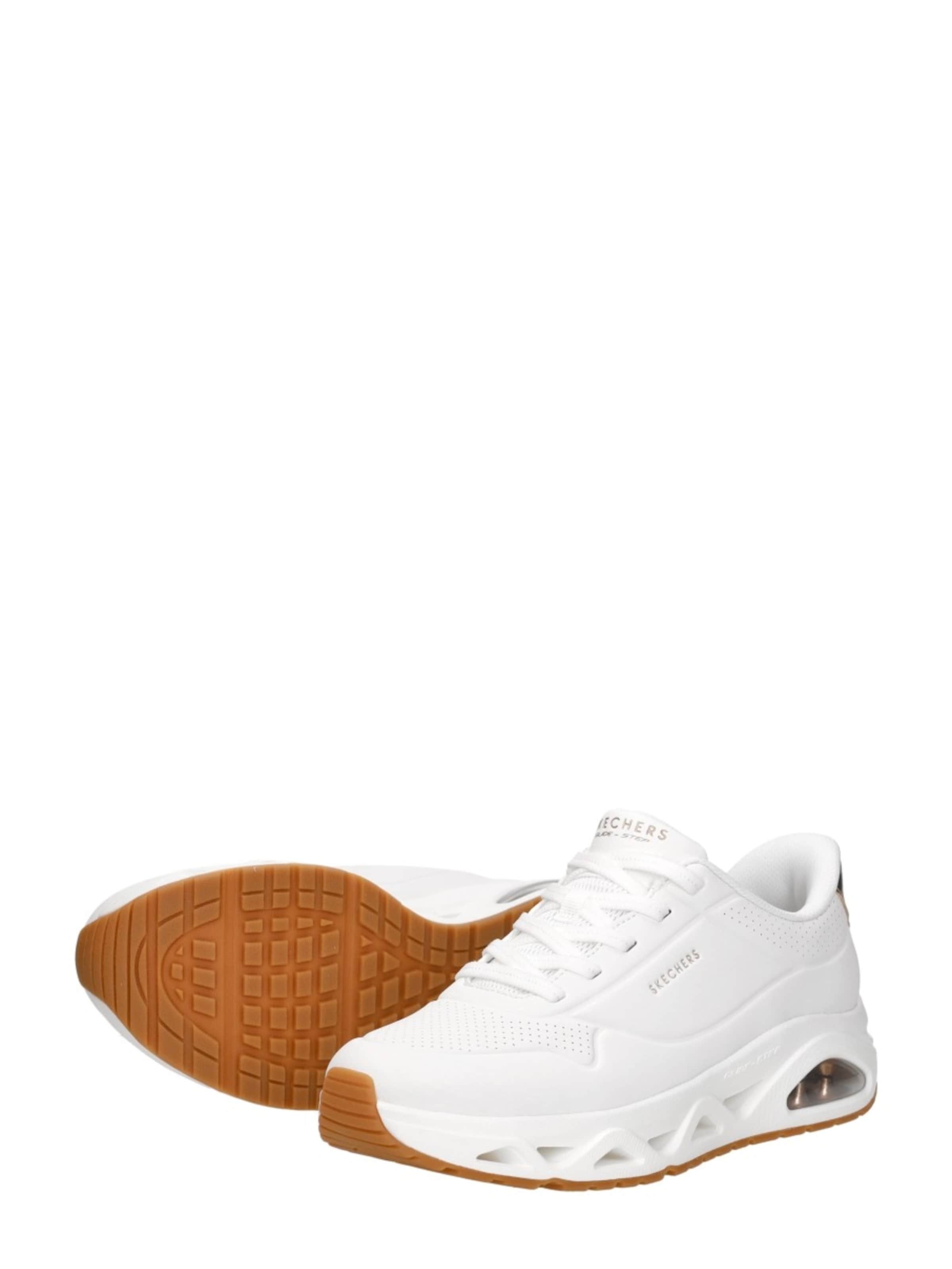 SKECHERS Sneakers laag 'Slip-Ins: Uno Glide Step - Glide On Air' in Wit