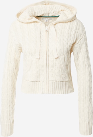 American Eagle Knit Cardigan in Beige: front