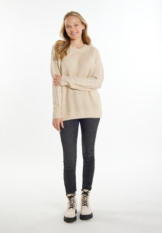 MYMO Sweater 'Blonda' in Beige