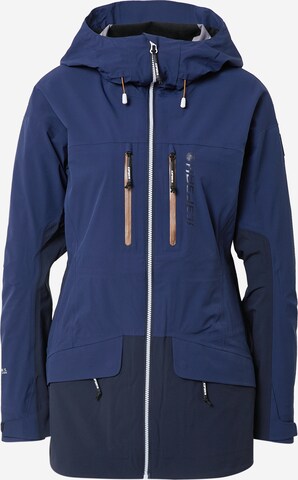 ICEPEAK Outdoorjas 'DATTELN' in Blauw: voorkant