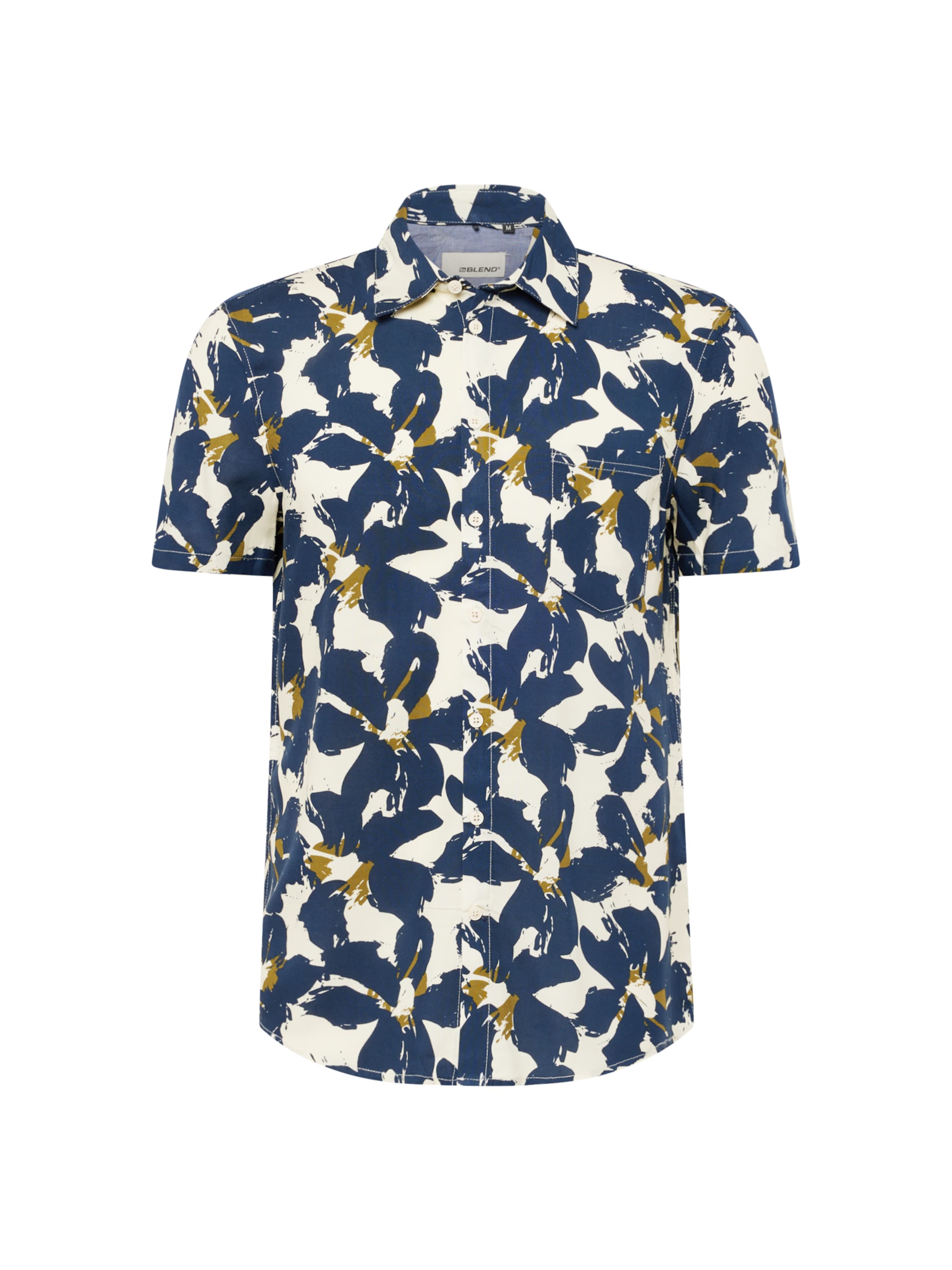 BLEND Regular fit Button Up Shirt in Blue: front