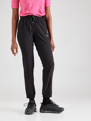 CMP Конический (Tapered) Штаны в спортивном стиле в Черный: спереди