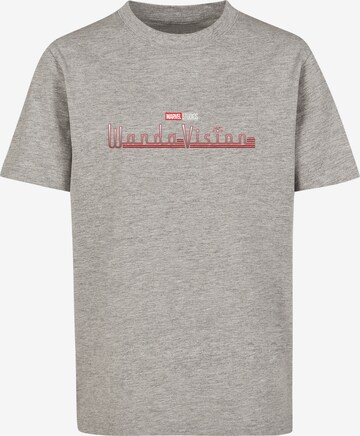 F4NT4STIC T-Shirt 'Marvel Wanda Vision' in Grau: predná strana