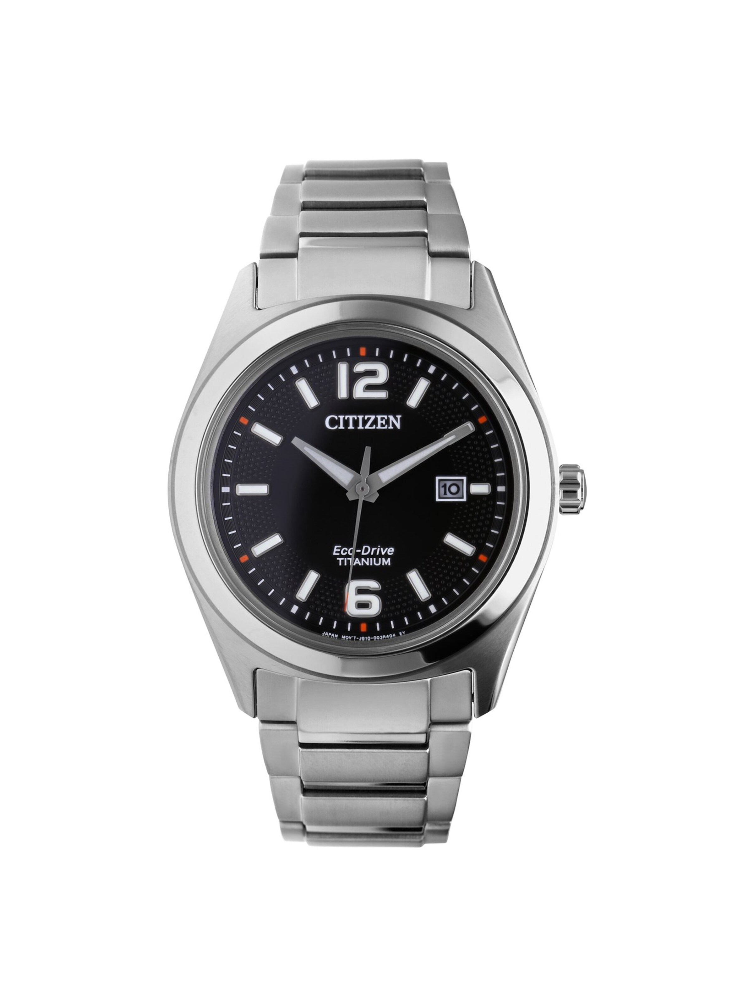 CITIZEN Analoguhr in Silber: Vorderseite