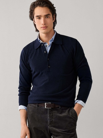 Hackett London Pullover in Blau