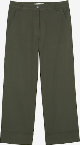 Marc O'Polo Loosefit Hose in Grün: predná strana