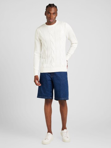 Lindbergh Pullover 'Mega' in Weiß