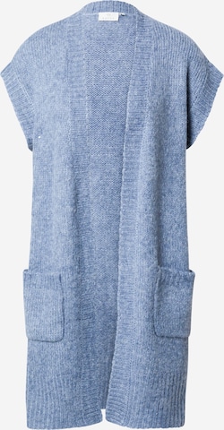Kaffe Knitted Vest 'Sarla' in Blue: front