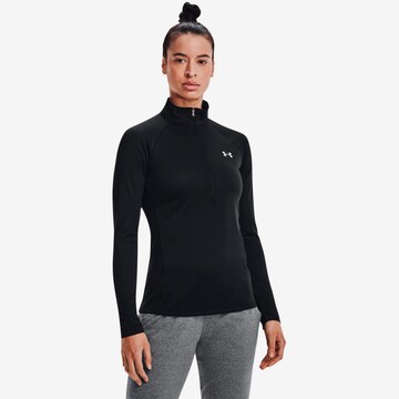 T-shirt fonctionnel 'Tech' UNDER ARMOUR en noir : devant