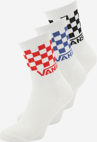 Chaussettes 'CLASSIC' VANS en blanc : devant