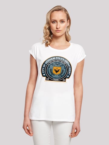 F4NT4STIC Shirt 'Batman Gotham Police Dept' in White: front
