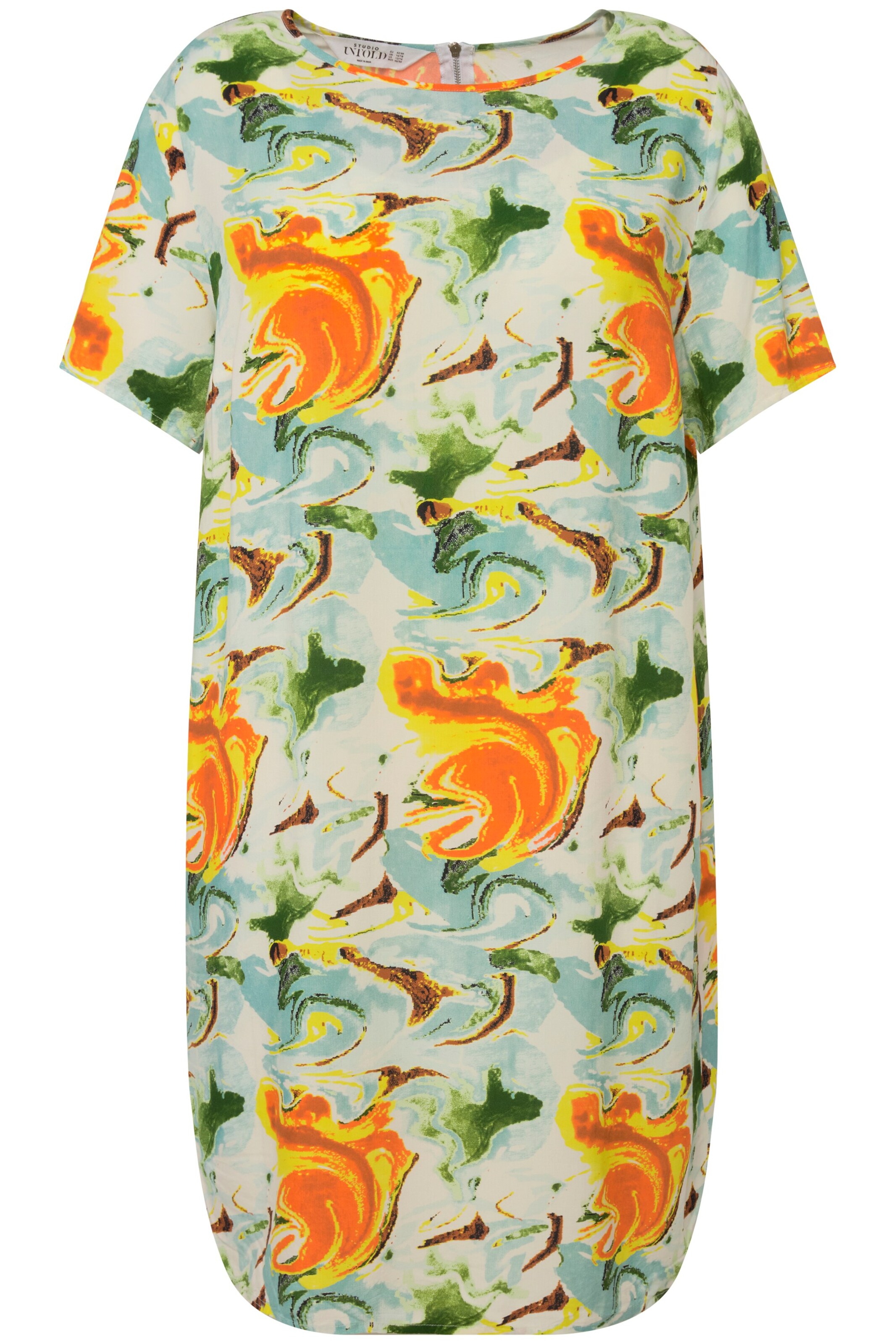 Studio Untold Dress in Green: front