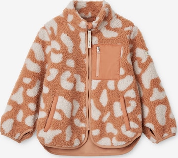 Liewood Fleece Jacket in Beige: front