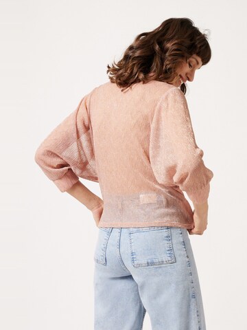 NAF NAF Blouse 'Bowy' in Roze