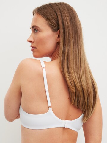 Classico Reggiseno 'Sleek Skin' di CALIDA in bianco