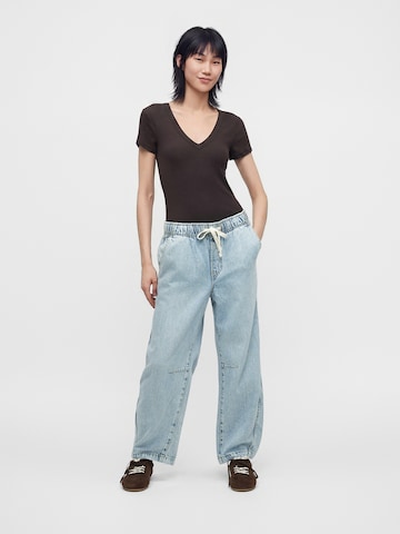 Barrel Jeans de la GAP pe albastru