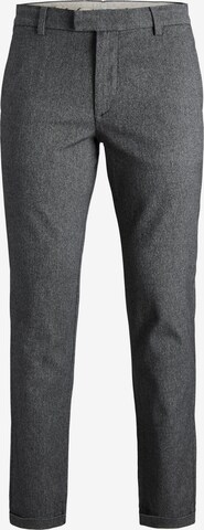 Pantalon à pince 'Ollie Milo' JACK & JONES en gris : devant