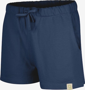 greenjama Pajama Pants in Blue: front