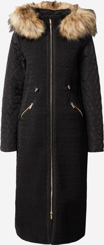 Manteau d’hiver Karen Millen en noir : devant