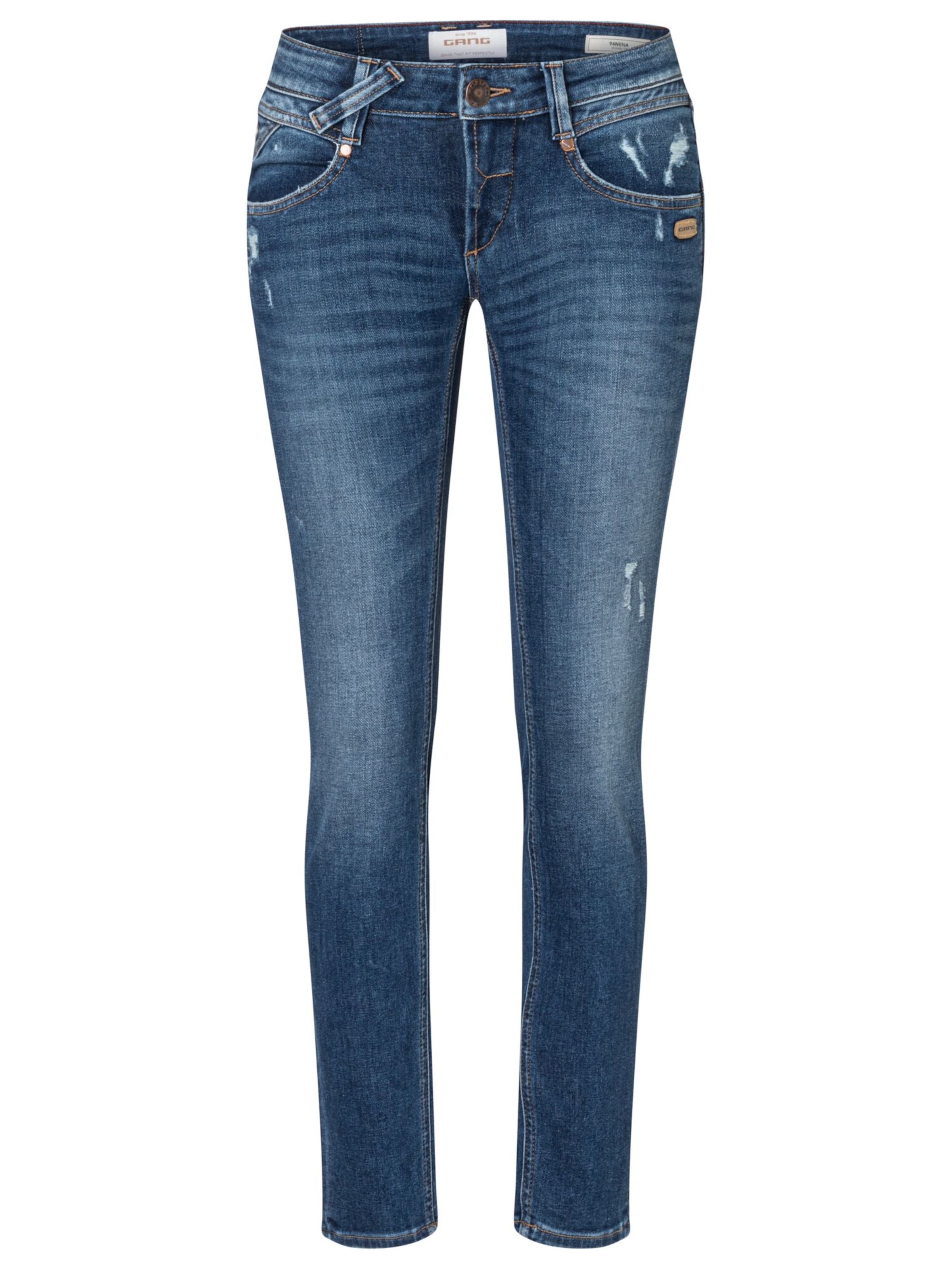 Gang Skinny Jeans '94Nena' in Blauw: voorkant