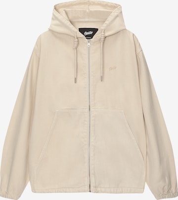 Giacca di mezza stagione di Pull&Bear in beige: frontale