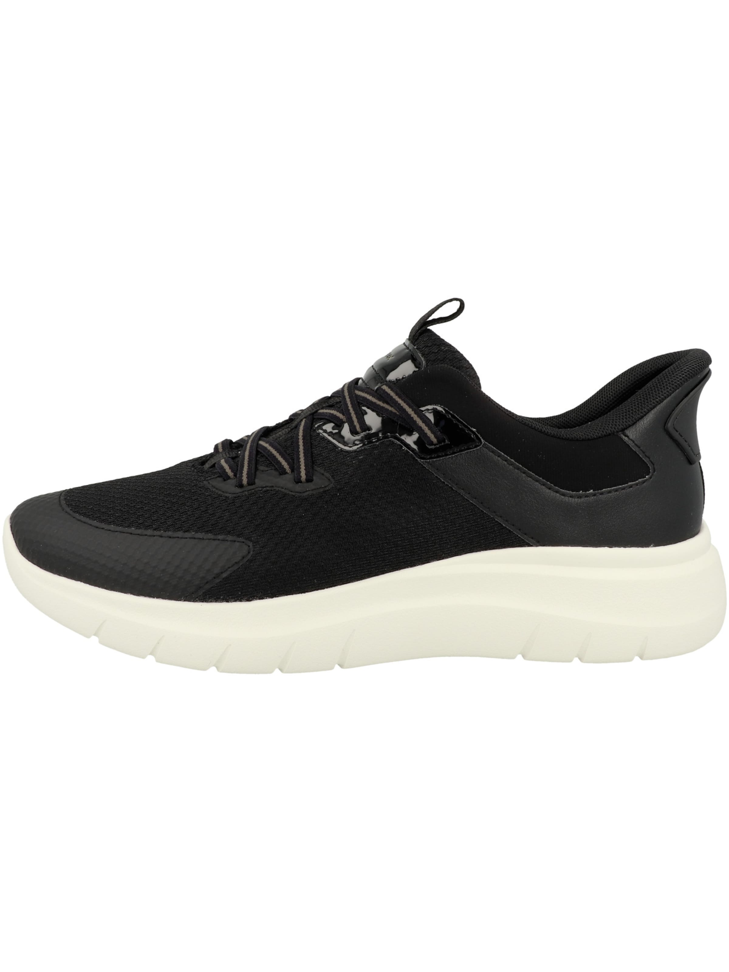 Sneaker bassa 'D Plummery Plus' di GEOX in nero