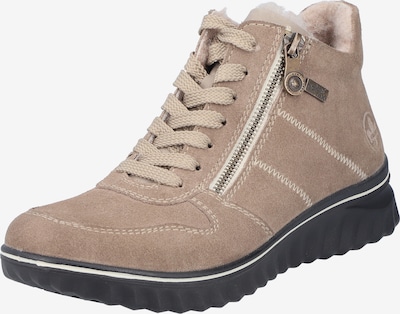 Rieker Schnürstiefel in hellbeige / dunkelbeige, Produktansicht