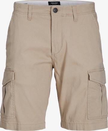 JACK & JONES Cargobroek 'Joe' in Beige: voorkant